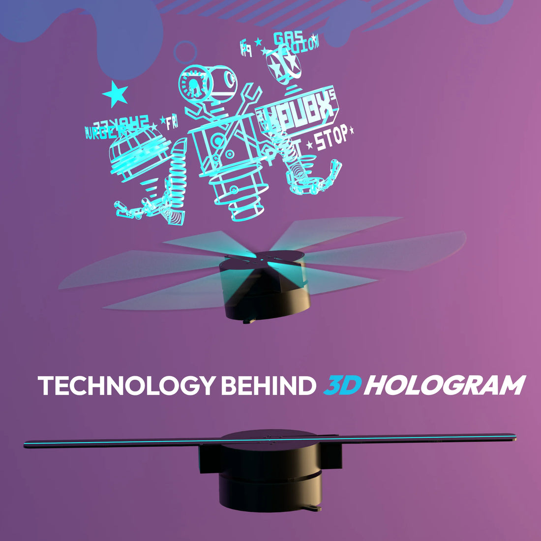 The Technology Behind 3D Hologram Fans: How It Works