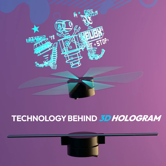 The Technology Behind 3D Hologram Fans: How It Works